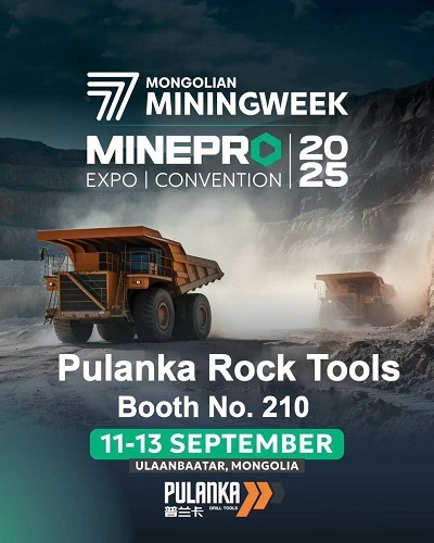 O PULANKA está participando da Minepro Mongolia 2025, a Premier International Exhibition for Quarrying and Mining in Mongólia.