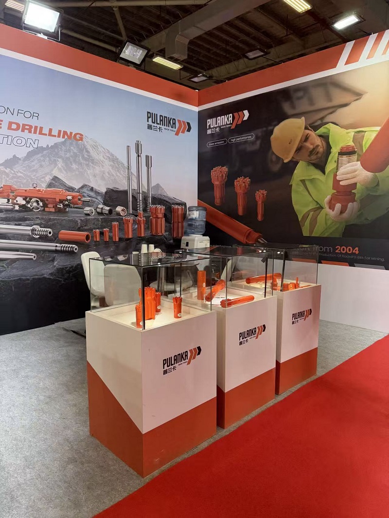 Zhejiang Pulanka Rock Tools brilha na mineração Turquia 2026